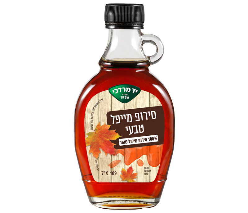 סירופ מייפל טבעי 189 מל image number 0